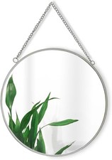 GreyZouq Silver Round Wall