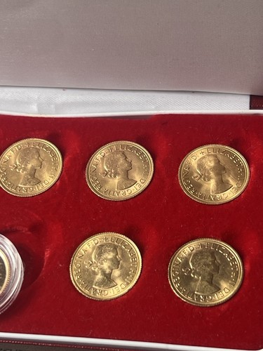 1968 full gold sovereign queen - 1968,