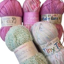 5 skeins assorted Sirdar