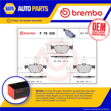 Brake Pads Set fits SUBARU