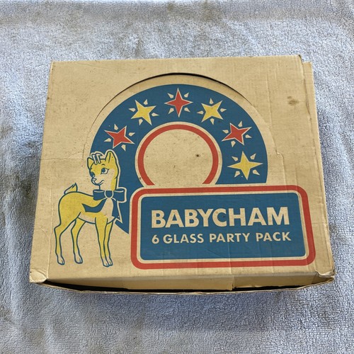 Babycham glasses party pack - babycham,