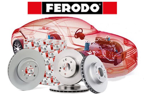 Front brake discs ferodo - front,