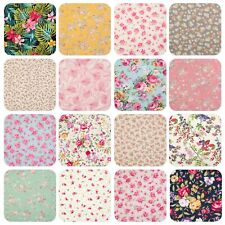 FLORAL COTTON FABRIC Rose &