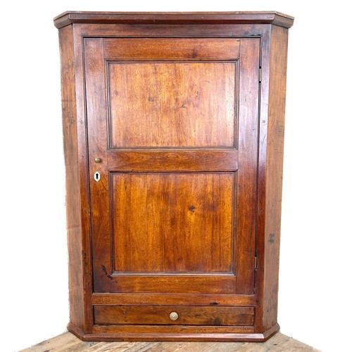 Antique fruitwood corner - fruitwood,