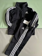 New ADIDAS Boys 2 Pc Black