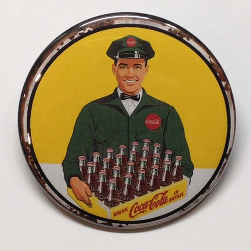 Coke delivery man - coke, vintage