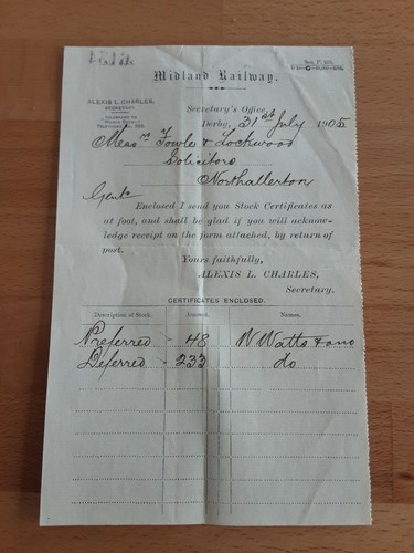 Midland railway stock - midland,