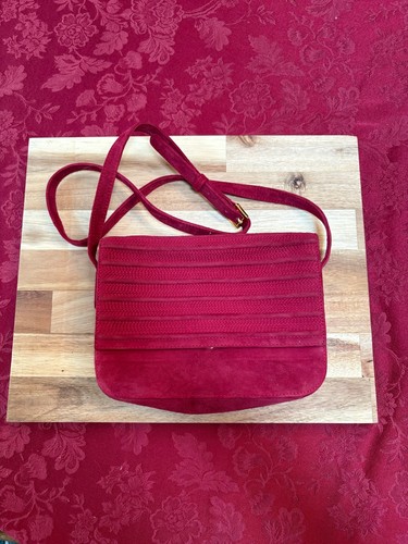 Loewe ref suede crossbody - loewe,