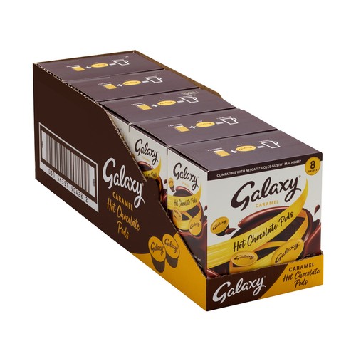 Galaxy caramel hot chocolate - galaxy,