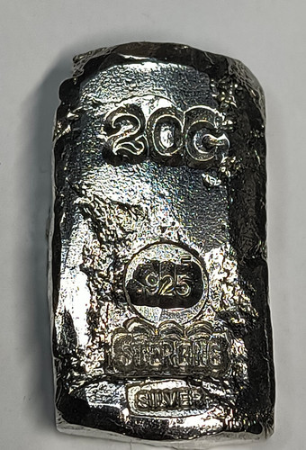 Gram solid silver - 20,