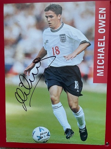 Michael owen signed england - michael,