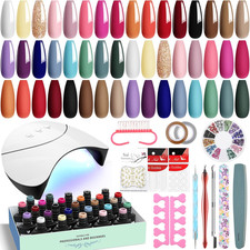 Gel Nail Kit, 24 Effects Gel