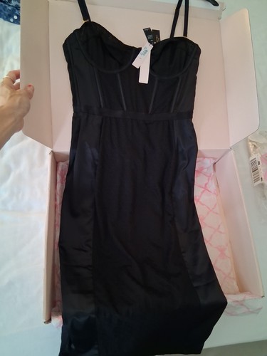 Victoria secret black midi - black,