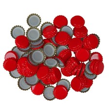 Red crown caps for beer - for,