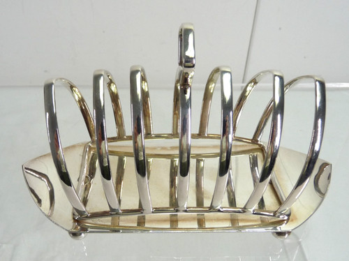 Vintage silverplated toast - silverplated,
