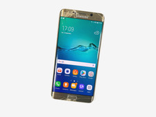 Samsung Galaxy S6 Edge+ Plus SM-G928F 32GB Gold Unlocked Smashed Screen