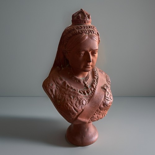 Rare antique terracotta bust - rare,