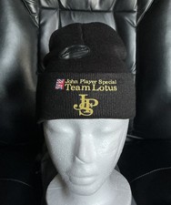F1 legend, Vintage Lotus JPS F1 Team Black Beanie, Ayrton Senna, Nigel Mansell