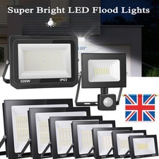 10W-600W LED Floodlight Spot Security Flood Lights Light Outdoor Garden Lamp UK