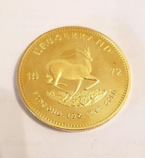 1972 Gold Plated 1oz 24K