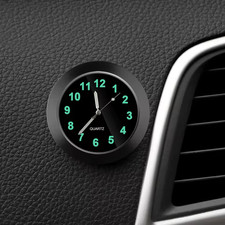 Mini car dashboard clock - car,
