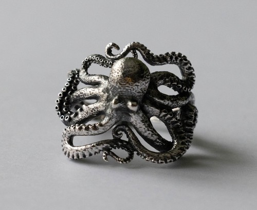 925 sterling silver - sterling, octopus