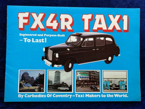 Carbodies austin fx4r taxi - austin,