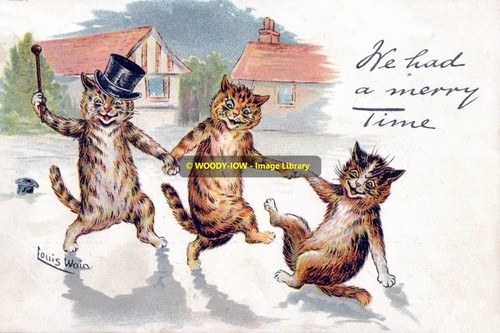 Rp13946 louis wain cats - -,