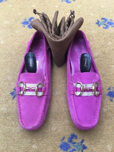 Gucci shoes suede loafers - gucci,