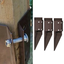 Fence repair post holder - fence,