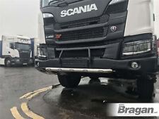 Short Bumper Bar + LEDs For 2017+ New Gen Scania P G XT Series Low Cab Spoiler