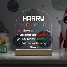 Gamer Gift For Boys Gaming LED Bedroom Night Light Lamp Gift Son Brother Him