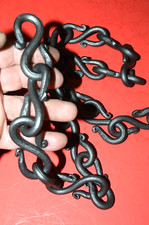 S-hook Chain Wrought Iron 5/16