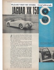 Original  1958 Jaguar XK-150 S