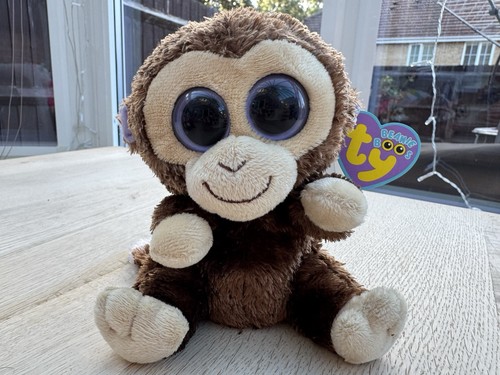 Beanie boo coconut monkey - ty,