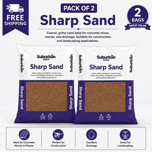 Sharp sand pack builders - sand,