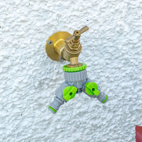 Way garden tap splitter hose - 2,