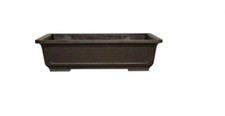 Brown Mica Bonsai Pot -