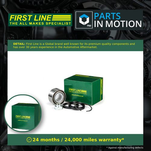 Wheel bearing kit - kit, fits