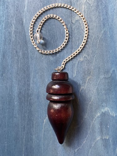 Wooden dowsing pendulum for - pendulum,