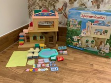 Sylvanian families calico Primrose nursery boxed 100%  immaculate cond ❤️