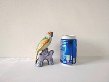 Vintage Japanese Parrot Bird Figurine
