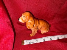 Vintage Adderley Floral 1950s Bone China Cocker Spaniel Figurine Made In England