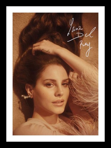 Lana del rey autographed - del,