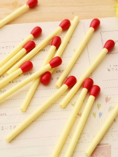 Funny match shaped pens - 4,