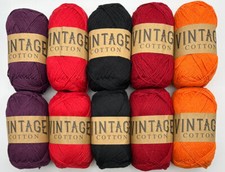 Vintage Cotton Yarn Bundle -