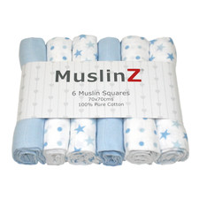 MuslinZ 6PK Baby Muslin