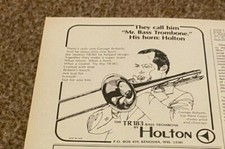 MAGAZINE ADVERT GEORGE ROBERTS