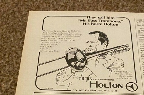Magazine advert george - george, roberts