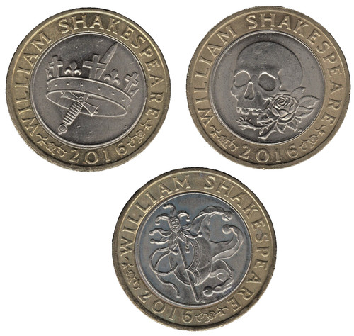 2016 coins william - 2016, uk